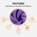 Dog Microfibre Drying Coat Robe - Purple - XLarge (57-60cm) - Super Absorbent & Anxiety Relief for XS to Large Breeds - Buy Online on GoSupps.com