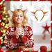 WLLHYF Reindeer Christmas Headbands Reindeer Antlers Xmas Hairband for Kids Adults Cute Headwear Headbands for Party Festive Photos Booth Women Girls Custome Cosplay Hair Accessories White - Buy Online on GoSupps.com