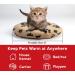 Reusable Pet Heating Pad - Microwave Safe Cat, Rabbit, Hamster, Guinea Pig Bed Warmer - Waterproof Gel Heat Disk for Newborn Kitten, Puppy Snuggle - Buy Online on GoSupps.com