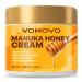 Vomovo Manuka Honey Cream (4.1 Fl Oz) Eczema Cream for Adults Eczema Lotion for Face & Body Natural Manuka Honey Ointment for Soothing Dry & Itchy Skin Itchy Skin Relief Moisturizer