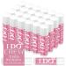 Suttmin 24 Pcs Bachelorette Lip Balm I Do Crew Wedding Party Gifts Bachelorette Lip Balm Gift Wedding Favors for Party Guest Supplies(Pink)