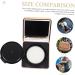 Box of 4 Empty Cardboard Concealer in Loose Powder Cream Container Travel Powder Container Travel Makeup Container Devil Horns Foundation Compact ABS Powder Puff Portable Travel - Buy Online on GoSupps.com
