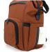 Osann Diaper Backpack - Large Capacity Storage with Mobile Phone Port | Caramel Color - Buy Online on GoSupps.com