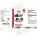 Iodine Liquid Drops 600mcg Vegan Formula | 400 Servings | 240,000mcg per 60ml | Fast Absorption | UK Made - Buy Online on GoSupps.com
