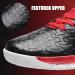 Roking Men's High-Top Basketball Shoes | Breathable Lightweight Gym Sneakers | Stylish Black Violet Running Shoes (38 EU) - Buy Online on GoSupps.com