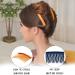 RC ROCHE ORNAMENT 12 Pcs Classic Side Slide Comb Set - Wide Teeth Solid Plastic Combs for Women & Girls | Bridal Hair Pins & Fashion Accessories - Multicolor - Buy Online on GoSupps.com
