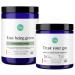 Ora Organic Prebiotic & Probiotic Powder & Greens Powder Bundle: 20 Billion Probiotic Apple & Raspberry Flavor 30 Servings & 20+ Superfood Greens Blend - Citrus Flavor 30 Servings