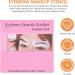 Ipetboom 216 Pcs Eyebrow Stickers Lady Tools Make up Kit Supplies Eyebrow Shaper Miss Cosmetic Eyebrow Card 8.5x8.5cmx3pcs As Shownx3pcs - Buy Online on GoSupps.com