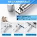Cat Laser Toy - Interactive Red Dot LED Light Pointer for Cats and Dogs | Long Range Projection Playpen with 3 Modes | Tease Stick Training Exercise | USB Rechargeable - Buy Online on GoSupps.com