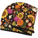 Hair Towel Wrap - Quick Drying Hair Turban with Button | Sunflowers & Mushrooms Design - Buy Online on GoSupps.com