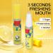 Bad Breath Oral Spray Lemon Scent Herbal Extract Cleaning Mouth Freshener 20ml Pocket Size 8 Hours Lasting Relief for Dry Mouth Promotes Oral Health - Buy Online on GoSupps.com
