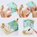 2023 Retro Nail Art Palette - Mixed Color Gel Display Board with Leaf Handle | Green Nail Painting Holder for Creative Nail Designs - Buy Online on GoSupps.com