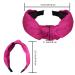 SIQUK 12-Piece Satin Top Knot Headband Set for Women - Buy Online on GoSupps.com