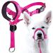 GoodBoy halter for dogs nylon pink 2 pieces 2 Pink nylon / black padding