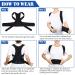 Adjustable Back Brace Posture Corrector for Women and Men - Improve Posture, Provide Lumbar Support - XL Size (37-41 Inch) - Buy Online on GoSupps.com