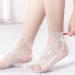Quacc Lot de 100 couvre-pieds jetables en plastique doublure de bain en paraffine pour pieds chaussettes transparentes pour p dicure spa chaussures d'essai - Buy Online on GoSupps.com