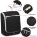 Della Gao Travel Toiletry Bag for Women Men - Water-Resistant Organizer for Makeup, Shampoo, Toiletries - Hanging Hook, Black - Buy Online on GoSupps.com