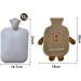 1L Heat Bottle with Plush Animal Cover - Washable PVC Hot Water Bag & Fluffy Heating Pillow for Cozy Warmth - Buy Online on GoSupps.com