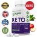 Trim Life Labs Keto Pills 3-Pack with Apple Cider Vinegar & goBHB Exogenous Ketones - Ketosis Support for Men & Women - 180 Capsules - Buy Online on GoSupps.com