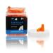 Per fit hearing protection plugs - earplugs hearing protection made of soft -PU sound insulation noise protection hearing protection earplugs for noise insulation - orange 50 pairs