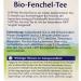 Fennel Tea for Babies 30g (20 Teabags x 1.5g). Pack of 2. - Buy Online on GoSupps.com