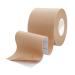 Dimora Kinesiology Tapes, Elastic Athletic Strong Support Sports Recovery for Pain Relief, Prevention Injury Treatment, 2" X 16 FT Uncut Roll  Beige