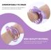 Ciieeo 1pc Ribbon Glitter Bracelet Filled Soft Bracelet Bowknot Bangle Bracelet Jelly Bracelets for Girls Accessories for Men Creative Bracelet Christmas Socks Plastic Man Purple Simple Purple 7.5x7.5cm - Buy Online on GoSupps.com