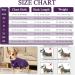 Hjyokuso Dog Sweater & Coat - Warm Lightweight Fleece Jacket for Small Medium & Large Dogs - Winter Outdoor Dog Apparel in Purple - XS to L Sizes - Buy Online on GoSupps.com
