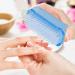 Nail Brush 4pcs Two-Sided Scrubbing Brushes Nail Cleaning Brush Fingernail Brush with Soft Bristles Plastic Fingernail Scrubber for Toes Nails Hands Garden Home Salon Use (Style-A) - Buy Online on GoSupps.com