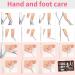 Coolzon 26-Part Professional Nail Clip Set | Stainless Steel Manicure & Pedicure Tools | Advanced Zip Pocket Design - Brown - Buy Online on GoSupps.com