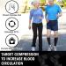 6 Pairs Leg Compression Sleeves Calf Compression Socks | Footless Leg Support Brace for Pain Relief | Black and Beige, Small/Medium - Buy Online on GoSupps.com