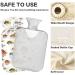 Oarencol Colorful Hot Water Bottle with Cover | 1L Hot & Cold Compress | International Shipping - Buy Online on GoSupps.com