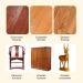 Wood Wax for Furniture | Waterproof Furniture Wax | Wood Seasoning Beewax Natural Beeswax Wood Furniture Cleaner and Polish for Wood Doors Tables Chairs Cabinets Acime - Buy Online on GoSupps.com