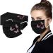 Butterfly Face Shield 50pcs Disposable Mouth Cover Breathable 3 Layer Dust Face Bandanas for Adult Men & Women A One Size - Buy Online on GoSupps.com