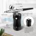 Cosscci 30 PSI Airbrush Kit - Portable Mini Air Brush Spray Gun with Compressor Kit for Cake Decorating, Makeup & Nail Art - Buy Online on GoSupps.com