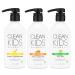 Clean Kids Naturally Bath Sets (Shampoo Conditioner & Hand Soap)