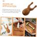 Plafope Green Sandalwood Comb | Portable Hair & Head Massage Device | Relaxing Massage Accessories - Buy Online on GoSupps.com