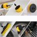 12 Pcs Drill Brush Attachments Set Drill Scrubber Brush Kit Scrub Pads and Sponge Power Scrubber Brush with Extend Long Attachment for Bathroom Floor Tub Car Grout Tile - Buy Online on GoSupps.com