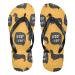 Mnsruu Dog Flip Flops Dachshund Yellow Small Multicolor