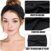 Carede Wide Headbands for Women - 6 Pack Black Turban Headbands for Yoga Workout and Sports - Buy Online on GoSupps.com