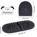 Handmade Durable Rubber Shoe Replacement Sole - Black Half Sole and Heels for Leather, Sports & Boots - Buy Online on GoSupps.com