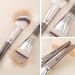 Contour Brush Set Premium Contour Blush Bronzer Face Makeup Brush Perfect For Cheek Forehead Jaw Nose Blending Contouring Deepening Suitable For Powder Liquid Cream (Angled and Flat Top Type) - Buy Online on GoSupps.com