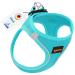Petex dog harness for small & medium -sized dogs - TUV tested - Made in Europe - puppy dishes with Air Mesh technology - reflective and breathable - breast dishes for dog - Dog harness baby blue 2xs