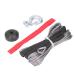 Winch rope kit stainless clevis sling hook Wear-resistant curls maintenance-free