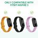 lepmok Charger for Fitbit-Inspire-3 (3.3ft/1.0ft) Charger Cable Replacement (2 Pack) - Buy Online on GoSupps.com