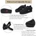 Buy Women's Wide Width Diabetic Shoes - Adjustable Breathable Orthopedic Walking Shoes for Swollen Feet & Edema - Lightweight Comfort for Elderly - Size 8.5 Black - Buy Online on GoSupps.com