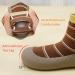 Zuimei 2 Pairs Toddler Sock Shoes | Baby Boys Girls First Walking Shoes | Anti-Slip Rubber Sole | Infant Slippers (6-12 months) - Buy Online on GoSupps.com