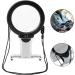 Portable Reading Magnifier Hands Free Neck Wear Handheld Large Lighted Desktop Magnifier with LED Light for Close Work Reading Sewing Cross Stitch Inspection Repair C Full of Stars - Buy Online on GoSupps.com
