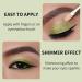 Oulac Glitter Eyeshadow Metallic Finish - Waterproof High Impact Green Eyeshadow for Eye-Catching Makeup | Vegan Formula | 12g (15) Melon Sour - Buy Online on GoSupps.com