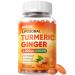 Liposomal Turmeric Curcumin and Ginger Supplement Softgels 2000mg, 95% Curcuminoids, Organic Turmeric Root Extract with Black Pepper for Superior Absorption, Plus Lutein Zeaxanthin, Non-GMO, 120 Pills